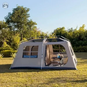 Tente spacieuse pour 8, parfaite pour les aventures en plein air