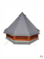 Tente en forme de tipi pour des nuits confortables