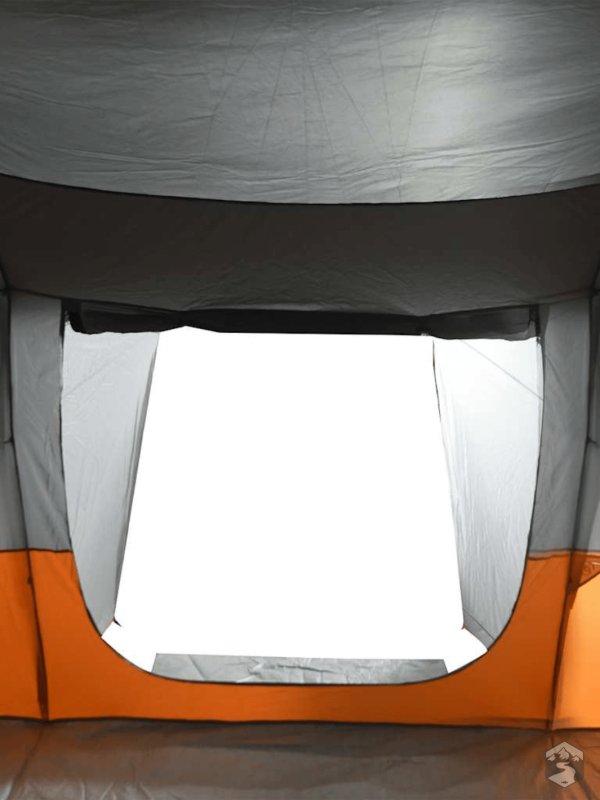 Tente de camping adaptée aux rassemblements nombreux