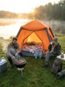 Tente 2 personnes, facile à installer et légère