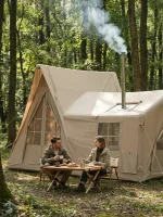 Maison gonflable pour le plein air