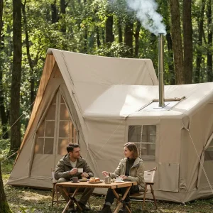 Maison gonflable pour le plein air