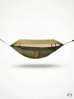 Hamac en tente avec filet anti-moustiques pour nuits paisibles