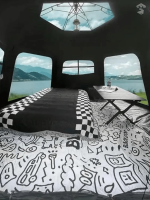 Tente hexagonale, idéale pour la famille et amis