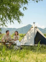 Tipi en toile pour enfants et adultes
