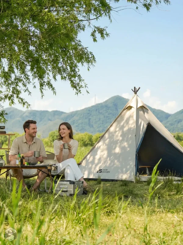 Tipi en toile pour enfants et adultes