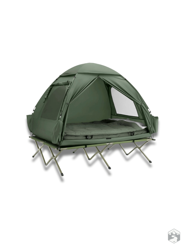 Tente lit de camp pour 2 personnes