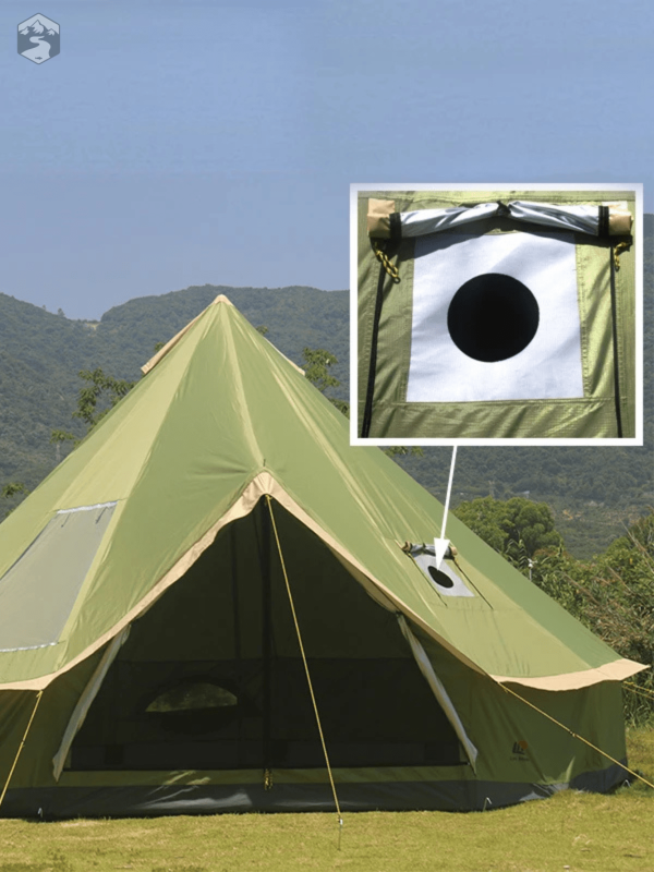 Tente extensible 10 personnes conçue pour le confort