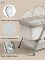 Abri moustiquaire pour lit de nourrisson