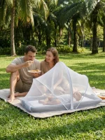 Tente de lit bébé avec protection anti-insectes