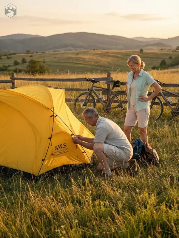 Tente 2 personnes pour randonnée et camping