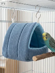 Abri de jeu sécurisé pour perruches et petits oiseaux