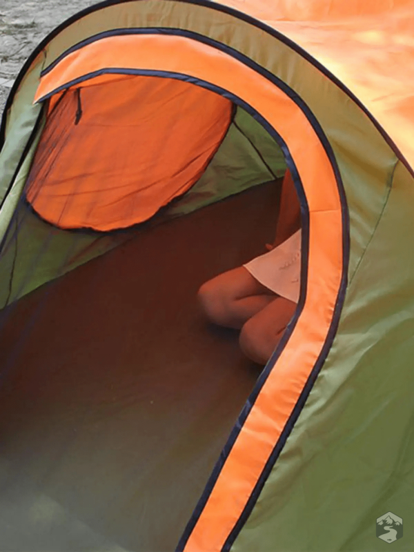 Tente pour deux, parfaite pour les festivals