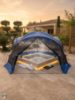 Tente extérieure pour profiter de votre jacuzzi
