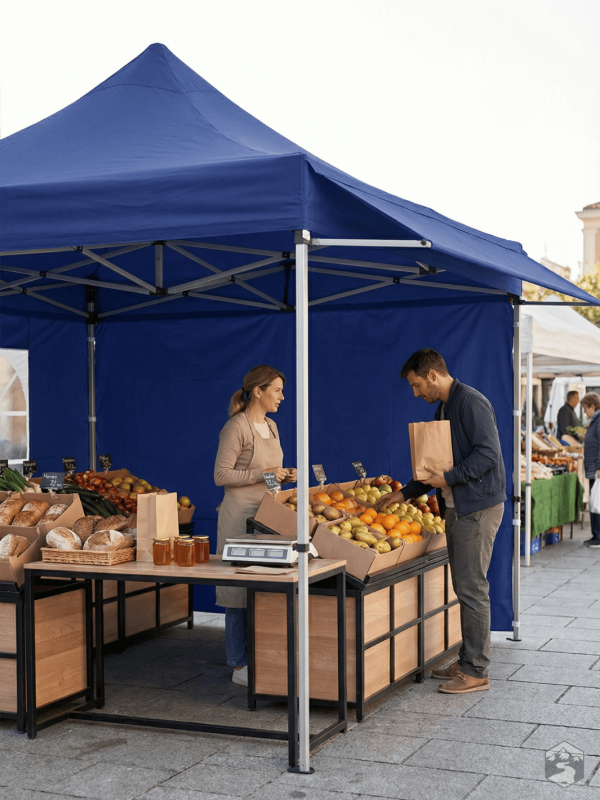 Tente portable pour événements, conception légère et pratique