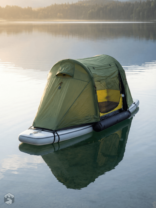 Tente polyvalente pour abri lors de sessions de paddle