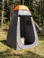Tente portable pour toilettes d'extérieur