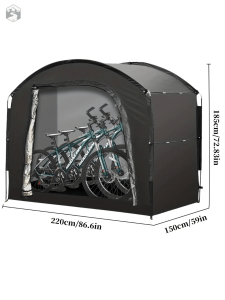 Tente polyvalente pour vélo, conçue pour le confort en groupe