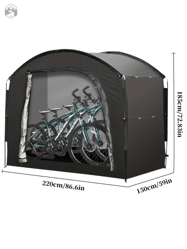 Tente polyvalente pour vélo, conçue pour le confort en groupe