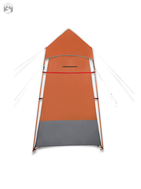 Solution d'hygiène extérieure avec tente pour wc