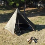 Tente de randonnée 1 place style tipi
