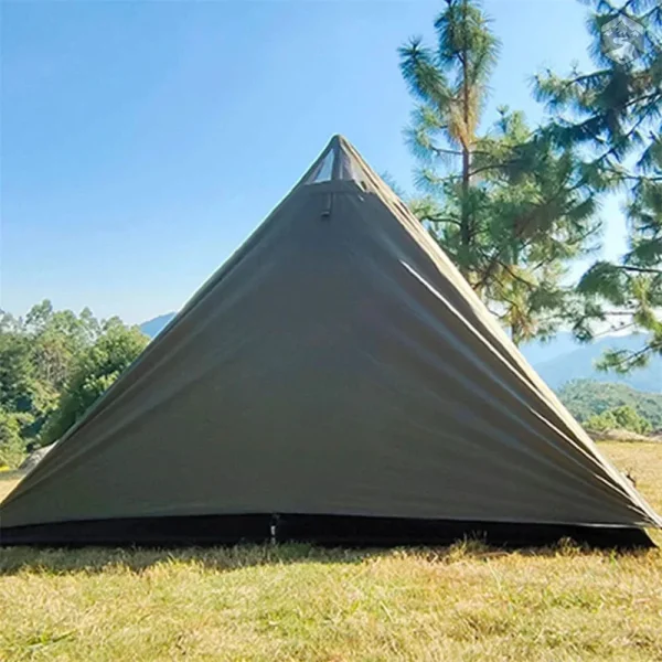 Tente tipi légère pour une nuit en pleine nature