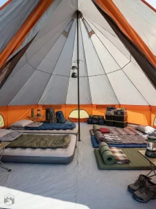 Tente familiale tipi, hébergement pour 8 personnes