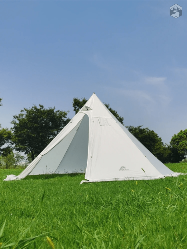 Tente de camping 6 personnes en style tipi traditionnel
