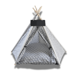 Tente tipi pour chien, abri confortable et stylé