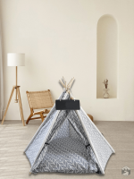 Tente pour chien en forme de tipi, espace de détente