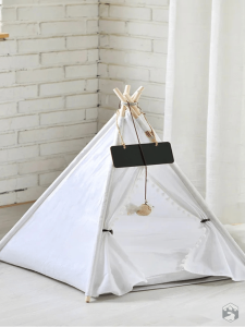 Abri tipi pour chien, design moderne et pratique