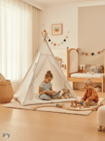 Tente tipi enfant avec design ludique et amusant