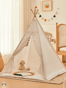 Tente tipi pour activités créatives et imaginatives