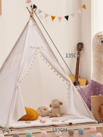 Tente tipi pour créer un coin lecture cosy pour enfants