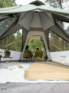 Tipi extérieur pour 4 campeurs