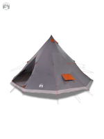 Tente tipi familiale spacieuse et conviviale