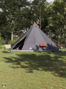 Tente familiale avec design tipi pour aventures estivales