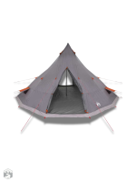 Spacieuse tente tipi pour escapades en famille