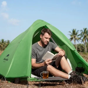 Tente de randonnée légère pour un voyage solo