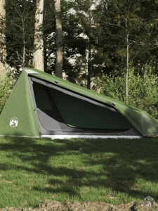 Tente tunnel légère pour un camping solitaire