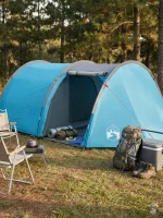 Tente tunnel confortable pour aventures en plein air