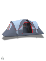 Tente tunnel pour 6 personnes idéale pour le camping