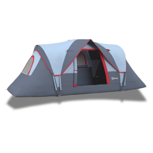 Tente tunnel pour 6 personnes idéale pour le camping