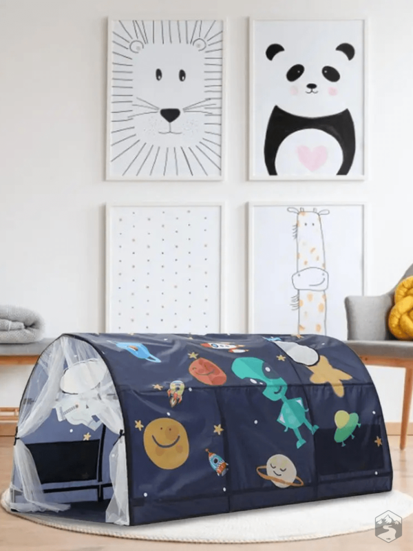 Tente enfant tunnel, design ludique pour heures de divertissement