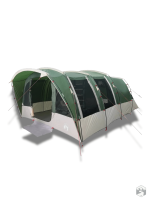 Tente tunnel familiale pour 8 personnes