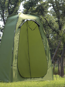 Tente sanitaire pour le camping, facile à monter et à transporter