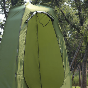 Tente sanitaire pour le camping, facile à monter et à transporter