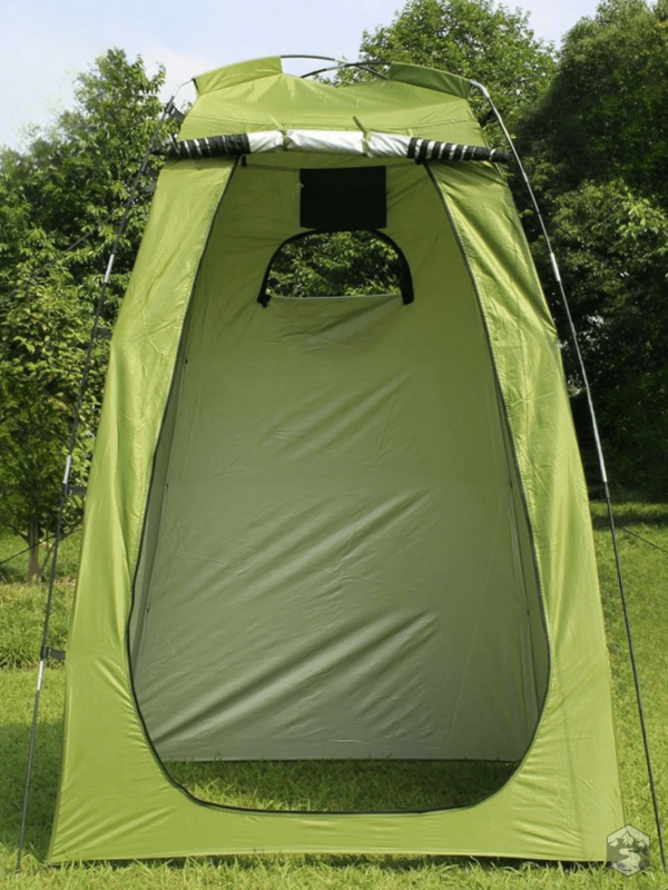 Tente de camping pour toilettes, confort en pleine nature