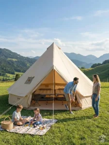 Tente 8 personnes idéale pour aventures en nature