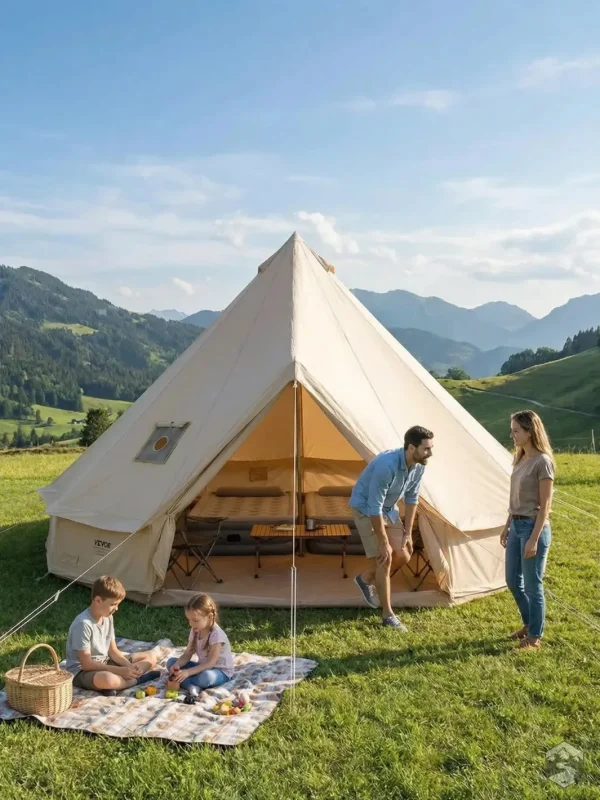 Tente 8 personnes idéale pour aventures en nature